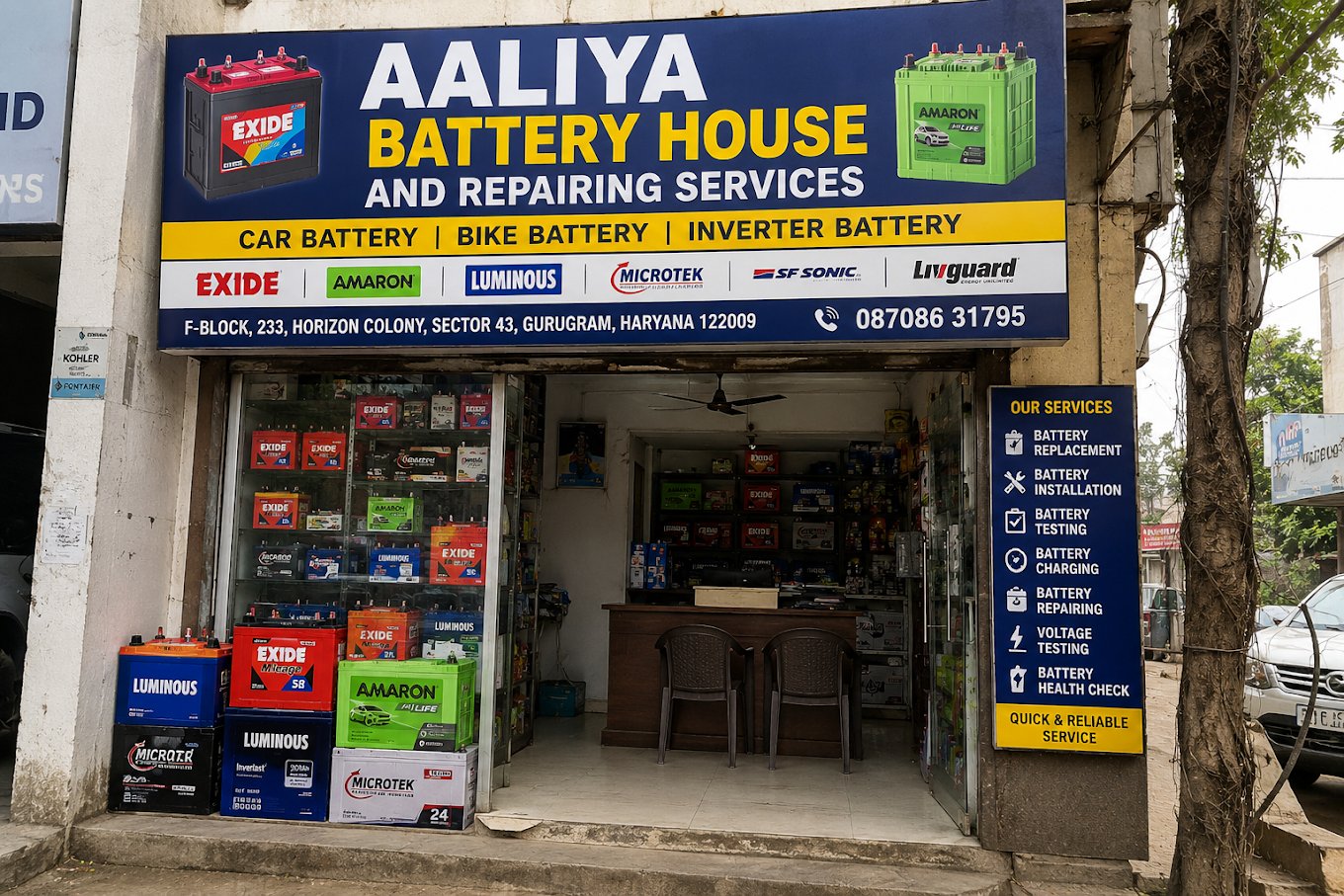 Automotive repair workshop